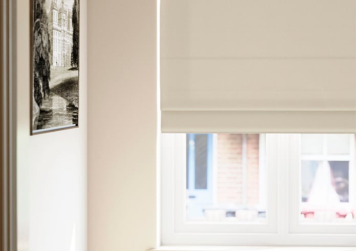 Astoria, Buttermilk - Twist&Fit Roman Blind - Image 5